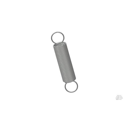 Approved Vendor Extension Spring, O=1.125, L= 5.50, W= .085 G709968929